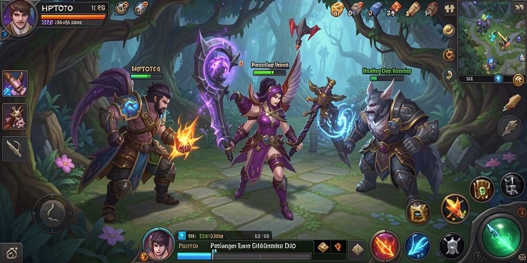Tampilan menarik dari gameplay HPTOTO yang penuh aksi.