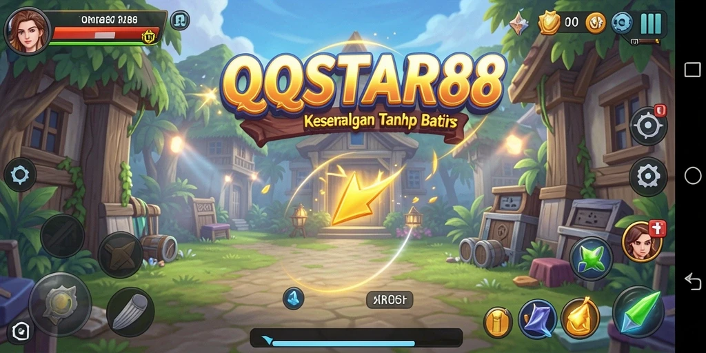Tampilan gameplay menarik dan interaktif dari QQSTAR88.