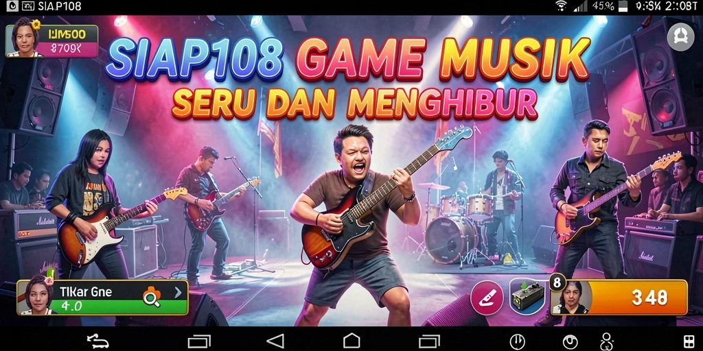 Tampilan screenshot utama SIAP108 menunjukkan gameplay yang seru dan interaktif.